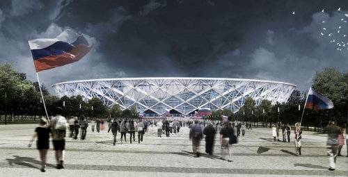 Stadion Wolgograd, FIFA World Cup 2018, Russland
