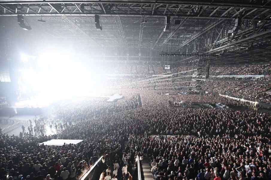 Paris La Défense Arena, Europe's largest indoor arena