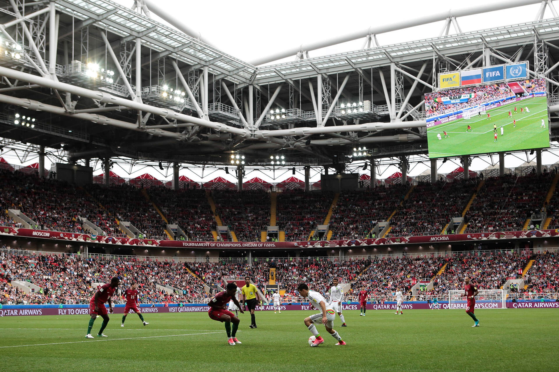 Stadium Spartak / Otkrytiye arena in Moscow