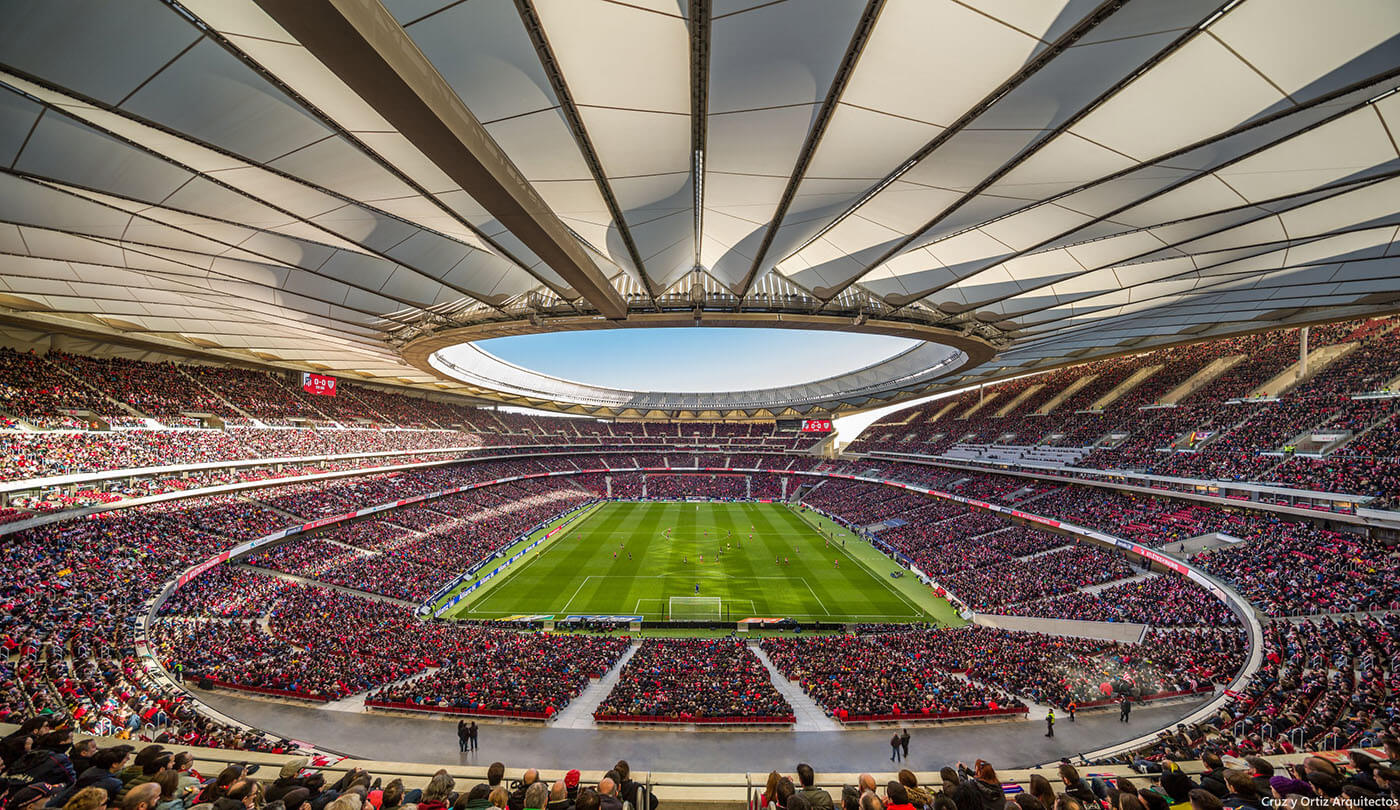 Wanda Metropolitano Stadium More Sports More Architecture