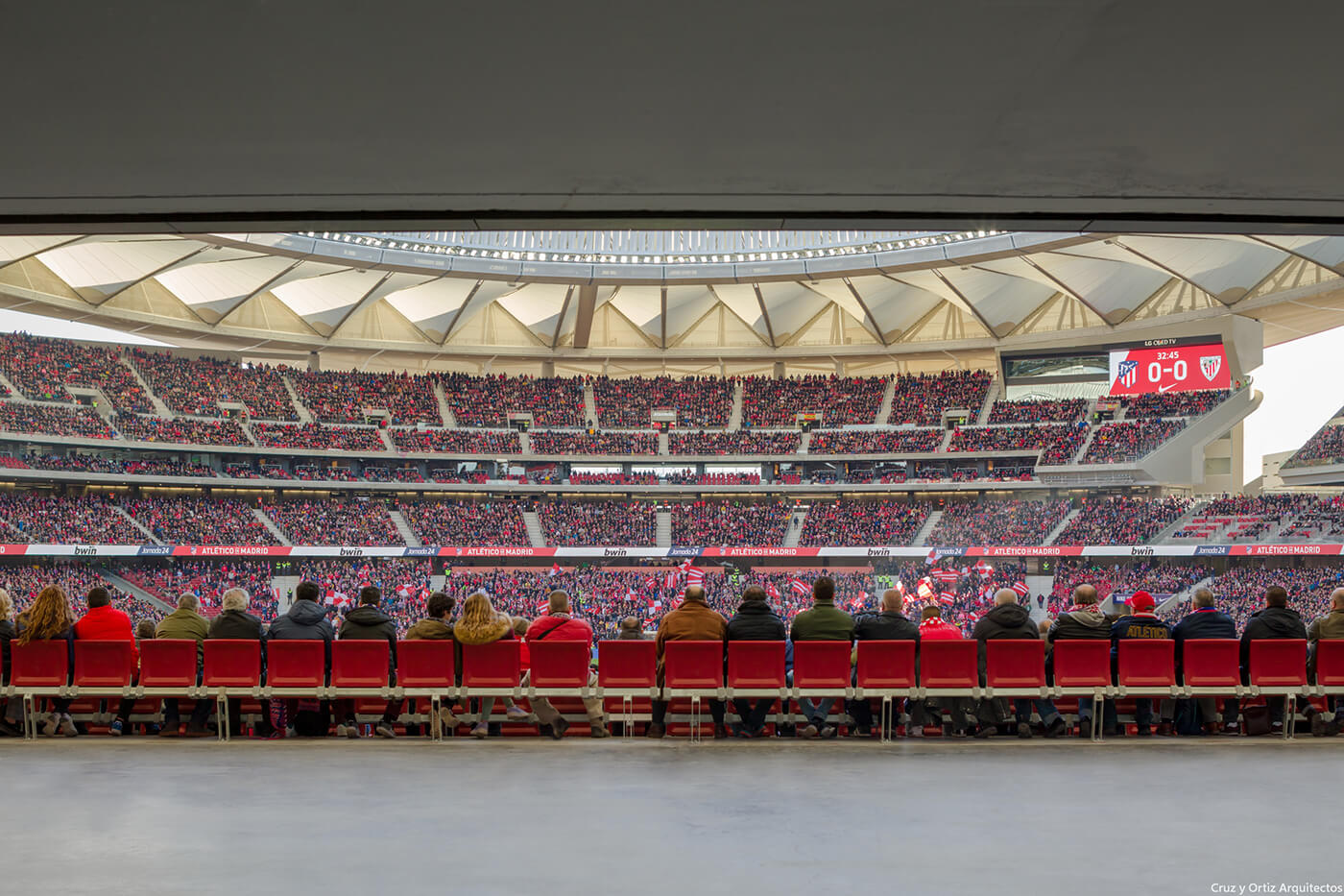 Wanda Metropolitano Stadium More Sports More Architecture