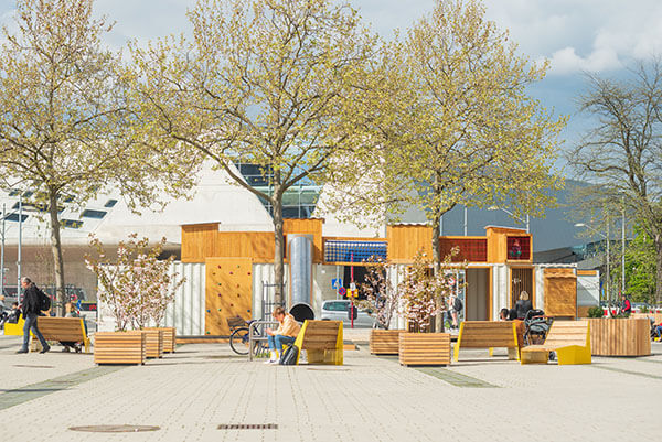 Play containers in Wolfsburg