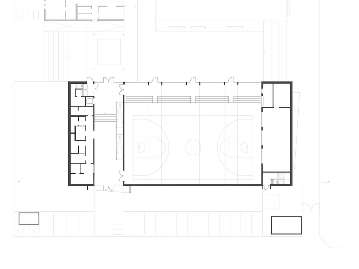 1200px_dzpa_Ersatzneubau Sporthalle Fasanenhofschule Stuttgart_Grundriss_M 1_200