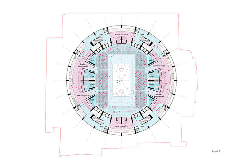800px_MVRDV The Grand Ballroom_Plans - L2 Concourse